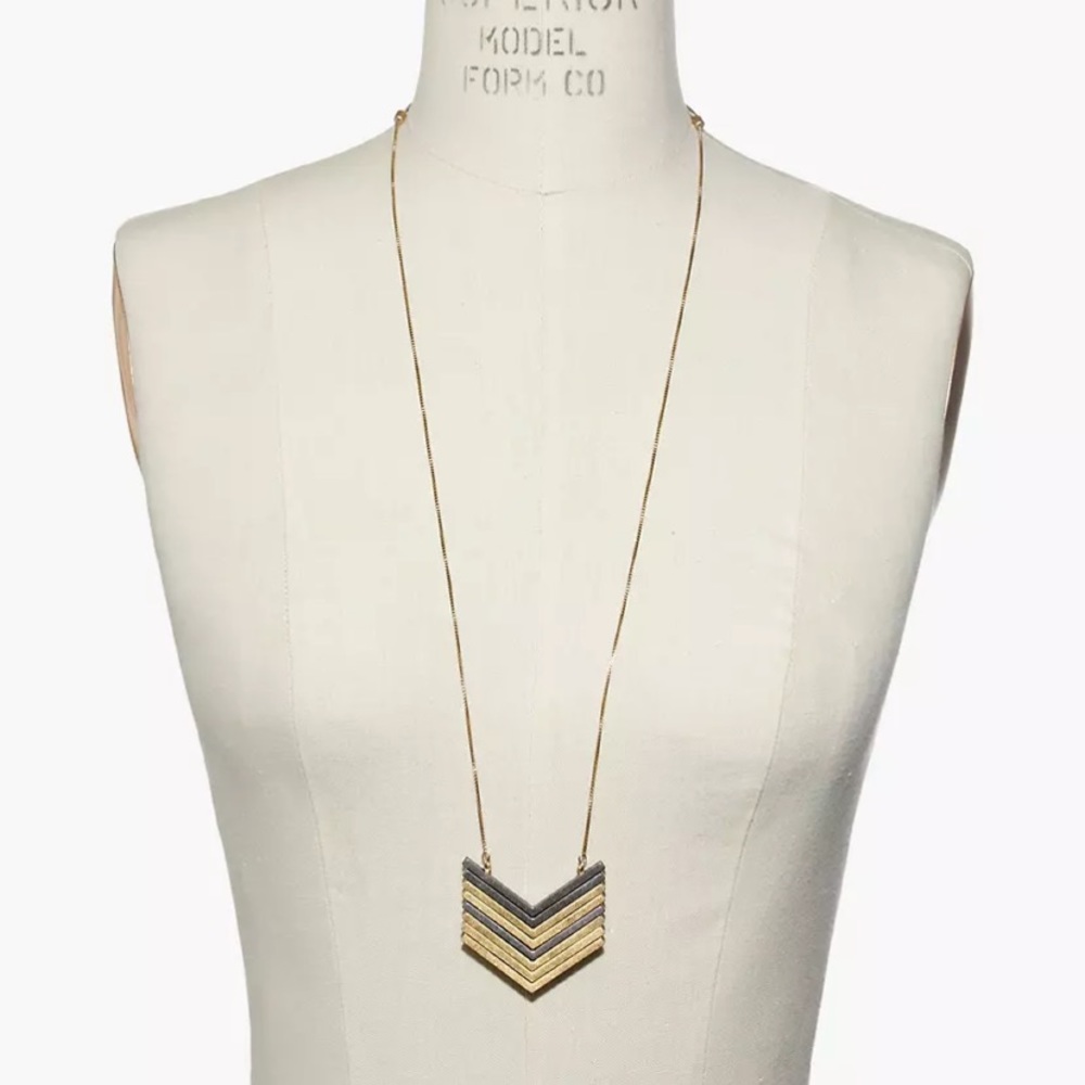Madewell Arrowstack Necklace